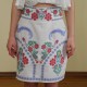 "Arezou" SS17 Embroidered Mini Skirt